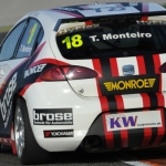 01.04.2012- Warm Up, Tiago Monteiro (POR) SEAT León WTCC, Tuenti Racing Team