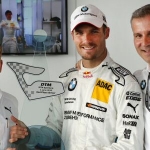 BMW Team RMG celebrate first podium