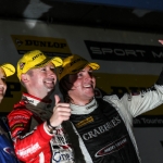 Clarke podium finish