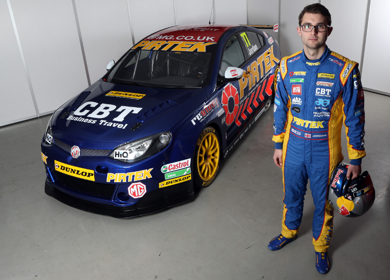 Andrew Jordan Triple Eight Racing MG