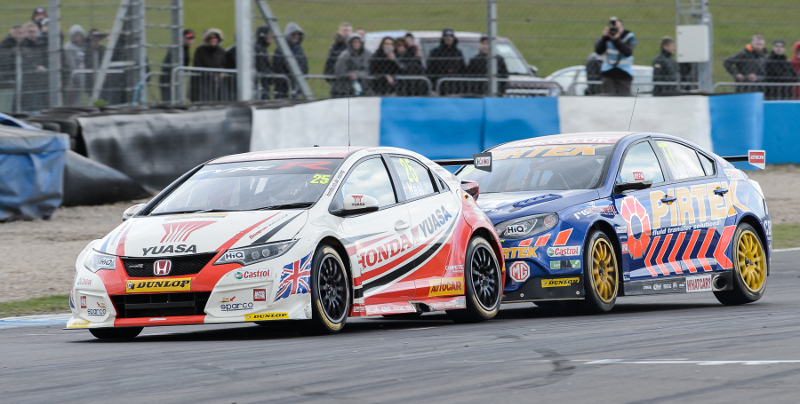 Matt Neal won the final race