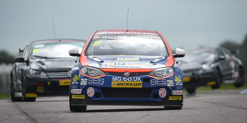 Jack Goff had a difficult weekend at Thruxton