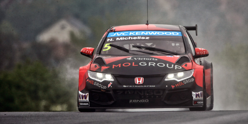 Norbert Michelisz qualified in tenth