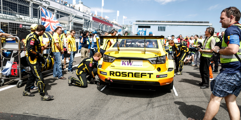 HUFF on the GRID during the 2015 FIA WTCC World Touring Car Race of Moscow at Moscow Raceway, Russia from June 5th to 7th 2015. Photo Antonin Grenier / DPPI.