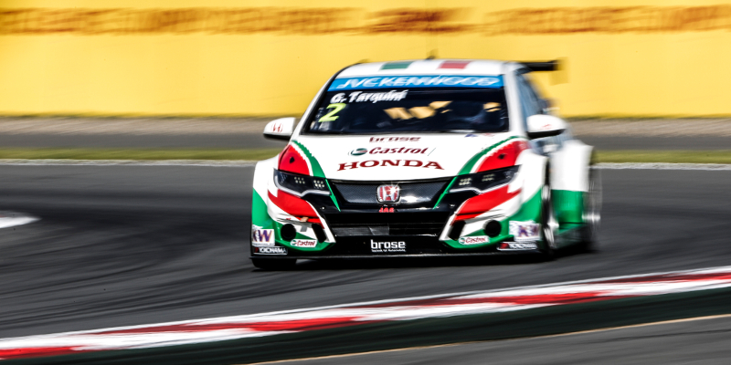 02 TARQUINI Gabriele (ita) Honda Civic team Honda racing Jas action during the 2015 FIA WTCC World Touring Car Race of Moscow at Moscow Raceway, Russia from June 5th to 7th 2015. Photo Antonin Grenier / DPPI.