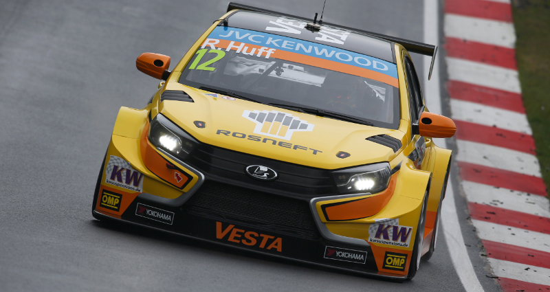 12 HUFF Rob (GBR) Lada Vesta team Lada Sport Rosneft action during the 2015 FIA WTCC World Touring Car Race of Nurburgring, Germany from May 15th to 17th 2015. Photo Clément Marin / DPPI.