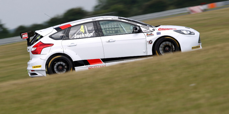 Mat Jackson topped the combined timesheet at Snetterton