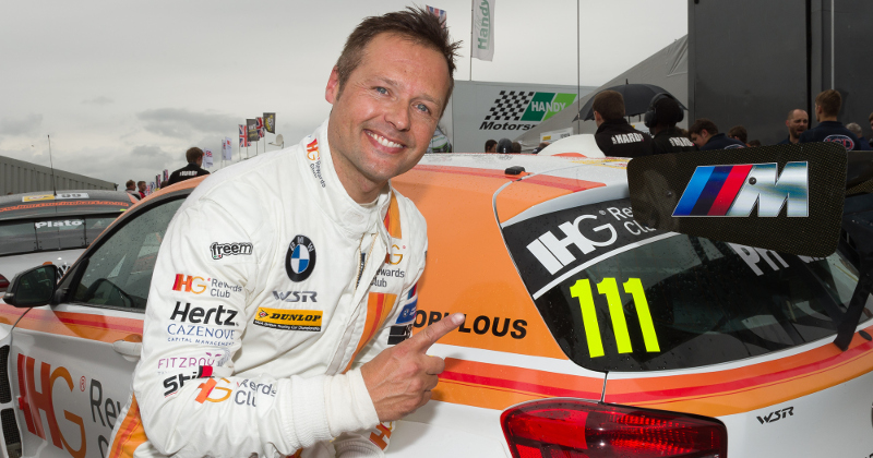 Andy Priaulx secured a second pole position of the season