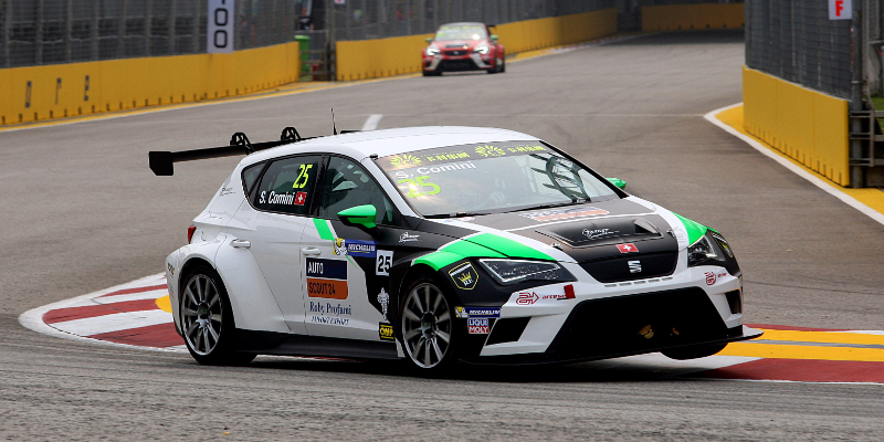 18.09.2015 - Free Practice, Stefano Comini (SUI) SEAT León, Target Competition