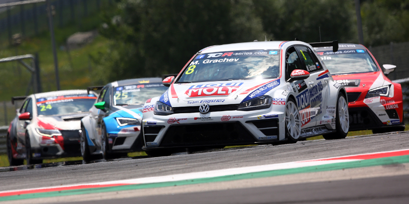 TCR cars in action