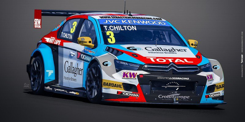 Tom Chilton 2016 livery