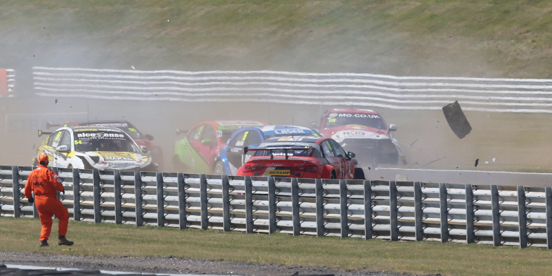 BTCC crash