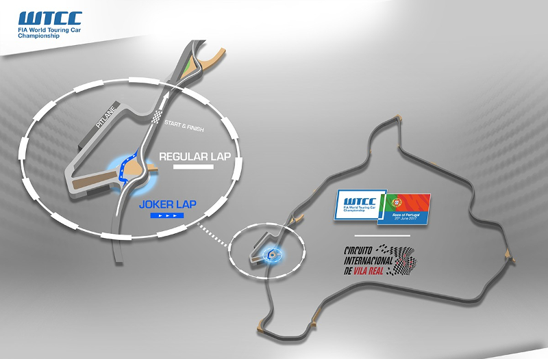 WTCC Race of Portugal joker lap layout