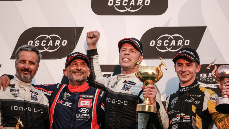 WTCR podium