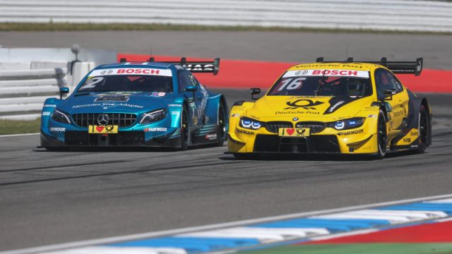 Gary Paffett and Timo Glock