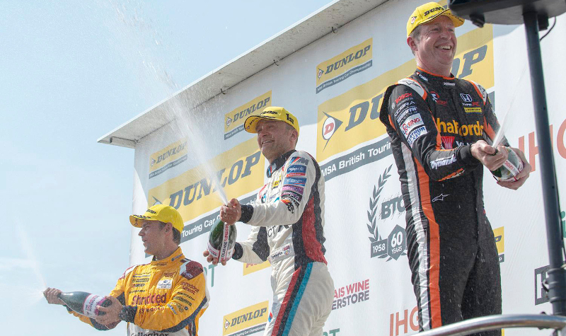 BTCC podium