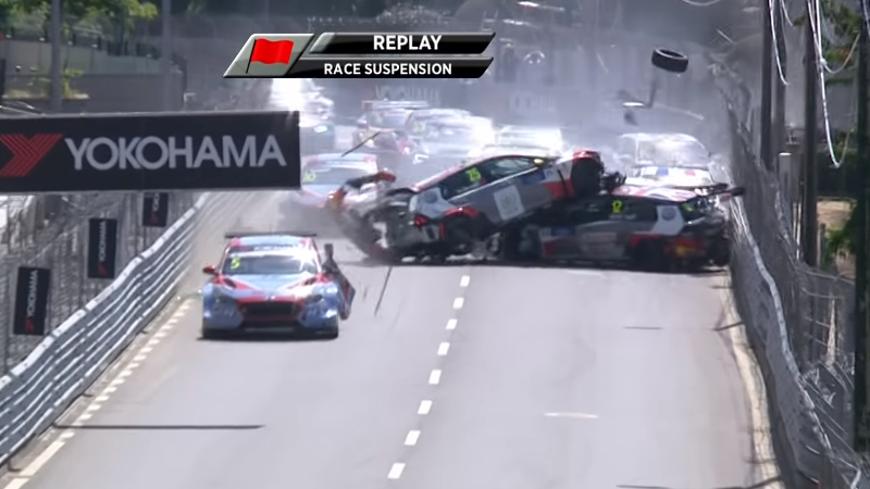 Vila Real WTCR pileup