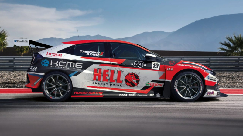 KCMG Honda WTCR livery