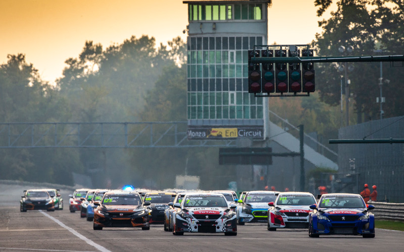 TCR Europe race start