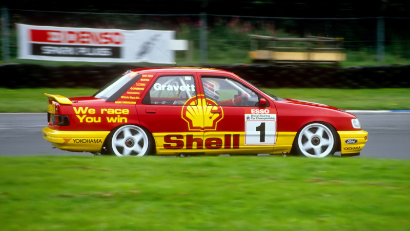 Robb Gravett, Trakstar Motorsport, Ford Sierra Sapphire.