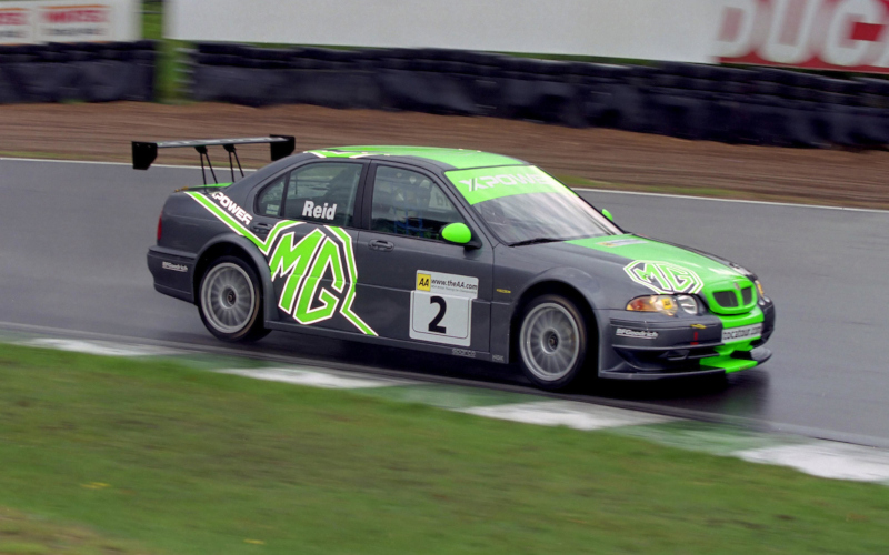 2001 British Touring Car Championship #2 Anthony Reid (GBR). MG Sport &amp; Racing. MG ZS.