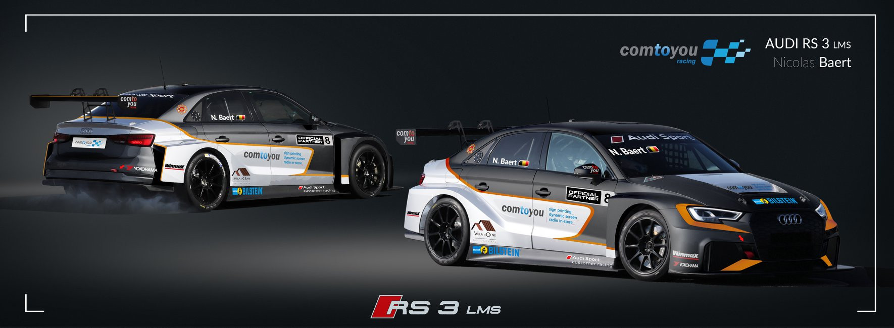Nicolas Baert, Comtoyou Racing Audi RS3 LMS TCR