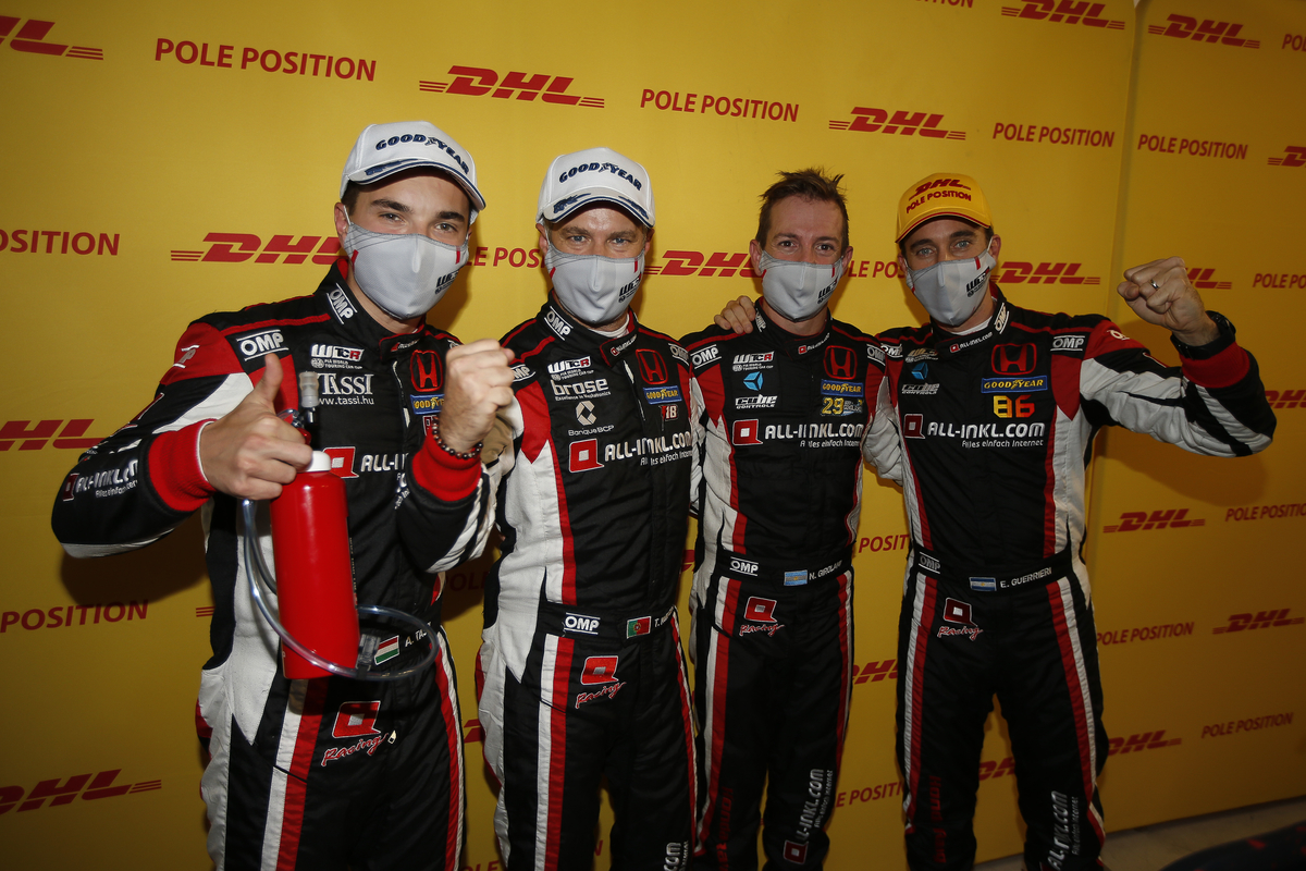 In order left to right: Attila Tassi, Tiago Monteiro, Nestor Girolami & Esteban Guerrieri