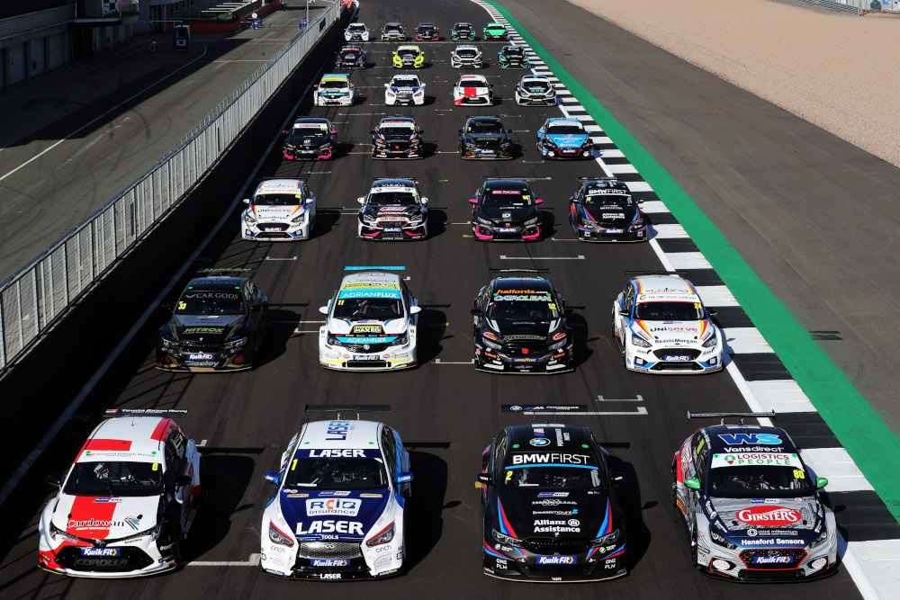 BTCC 2021 grid