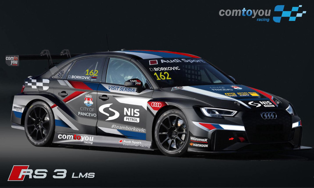 Dušan Borković, Comtoyou Racing, Audi RS3 LMS TCR