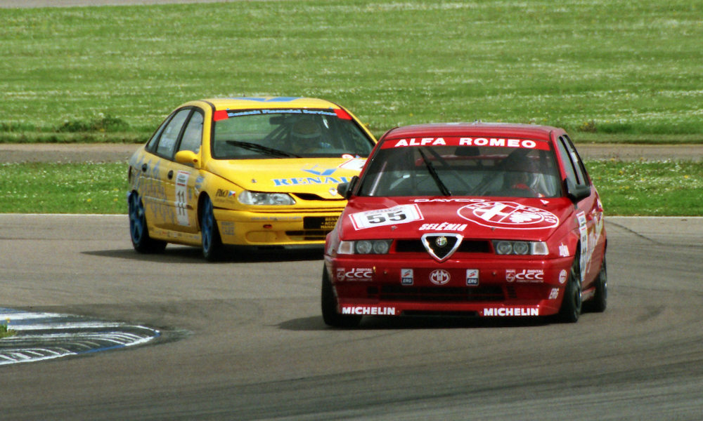 Gabriele Tarquini, Alfa Corse, Alfa Romeo 155 Ts.