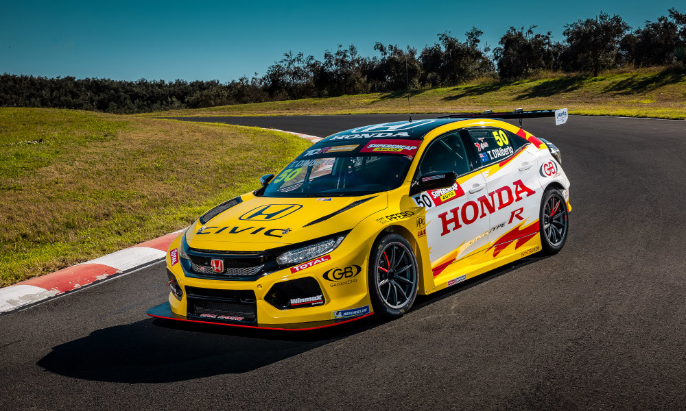 Wall Racing, Honda Civic Type-R FK8 TCR, Luddenham Raceway, New South Wales, Australia