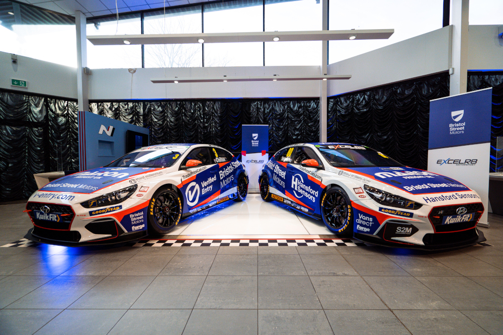 Tom Chilton and Tom Ingram, Excelr8 Motorsport, Hyundai i30 Fastback N NGTC