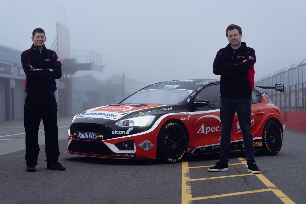 Sam Osborne and Ollie Jackson, Apec Racing with Beavis Morgan, Ford Focus ST NGTC