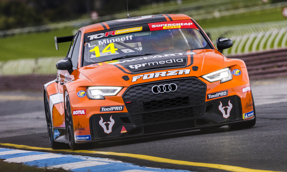 Lachlan Mineeff, Purple Sector, Audi RS3 LMS TCR
