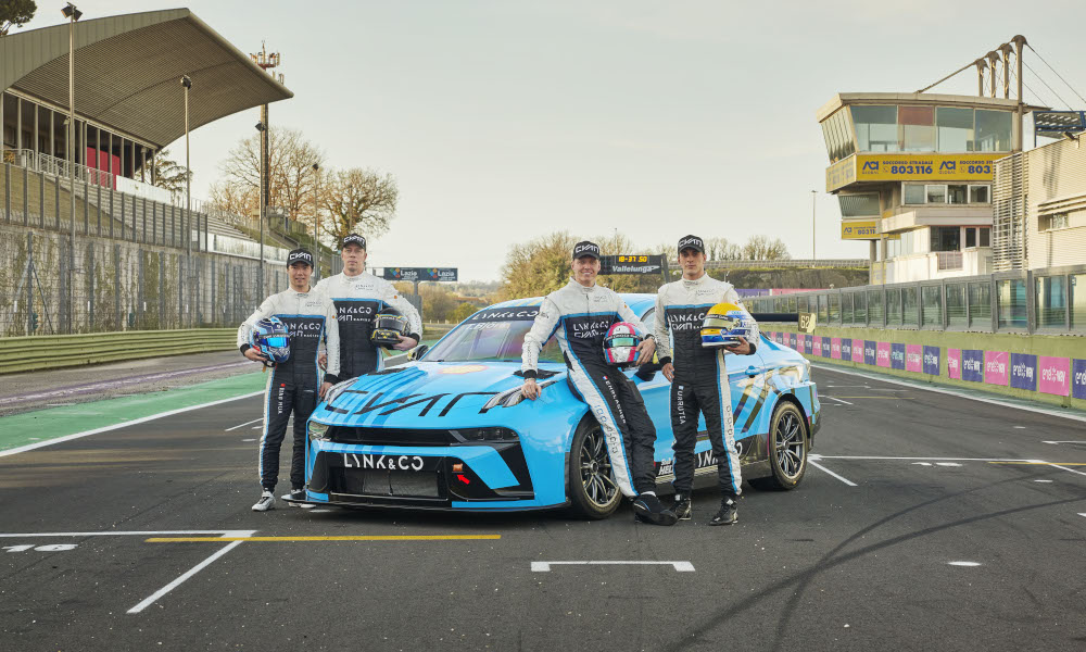 Cyan Racing Lynk & Co drivers 2023