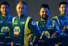 Dan Cammish, Ashley Sutton, Daniel Rowbottom and Sam Osborne, NAPA Racing UK