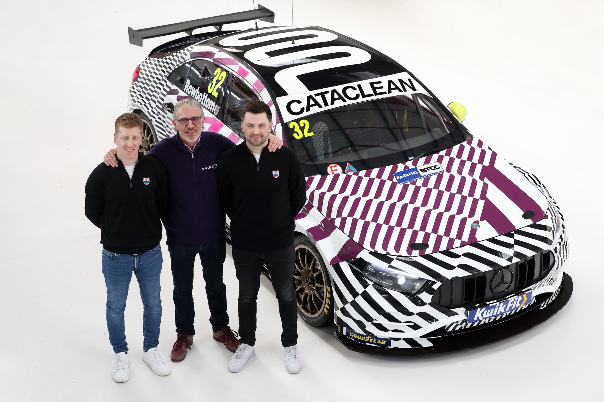 Adam Morgan, Jason Plato and Daniel Rowbottom, Plato Racing
