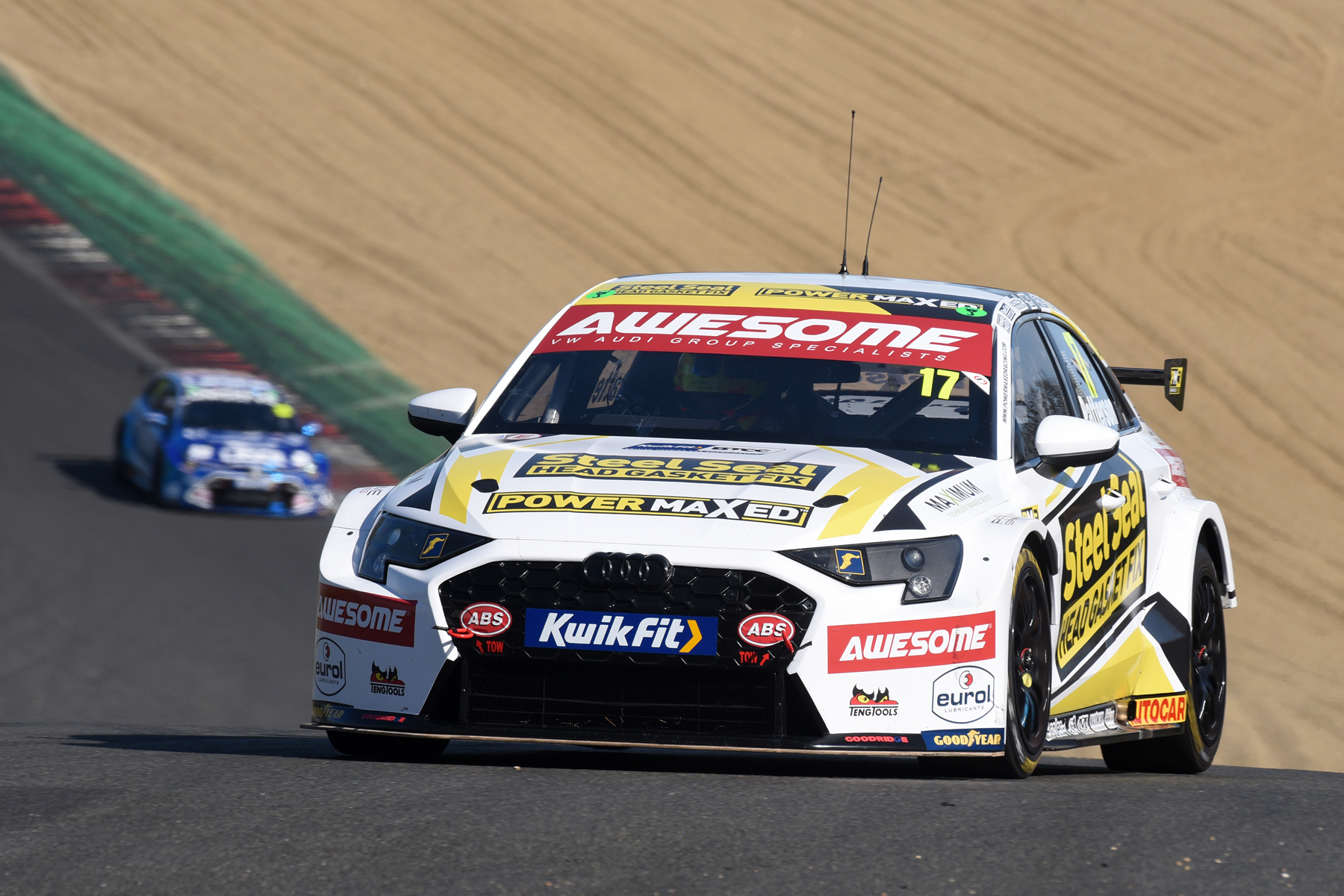 Dexter Patterson, Steel Seal with Power Maxed Racing, Audi S3 Saloon NGTC