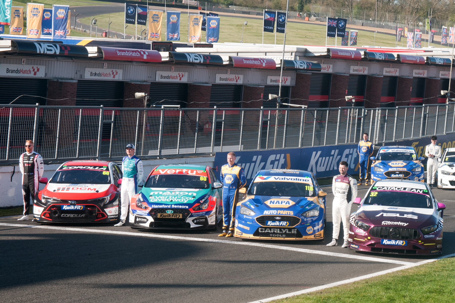 2026 BTCC cars and drivers