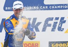 Ash Sutton: ‘To have only dropped nine points isn’t the end of the world’ Ash Sutton celebrates by spraying champagne on the podium